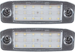 Hyundai Kona Sonata Vi Tucson I40 Cw Kia Sportage Led License Plate Lighting Lamps 2 Pcs Set