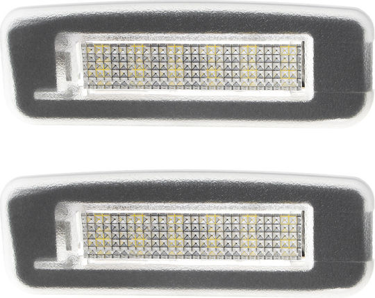 Ford Focus Mk1 98-05 LED Светлини За Регистрационната Табела Комплект 2 Бройки
