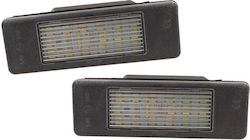 Nissan Micra Ii Navara Note Nv200 Pathfinder Primera Led License Plate Lights 2 Pcs Set Nissan Micra Ii Navara Note Nv200 Pathfinder Primera Led License Plate Lights 2 Pcs Set