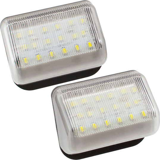 Mazda 6 I Cx-5 Cx-7 Led License Plate Lighting Lamps 2 Pcs Set