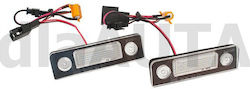 Skoda Octavia Ii Fl Roomster I Led License Plate Lighting Lamps 2 Pcs Set