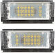 Bmw 3 E46 98-05 Led License Plate Lights 2 Pcs Set