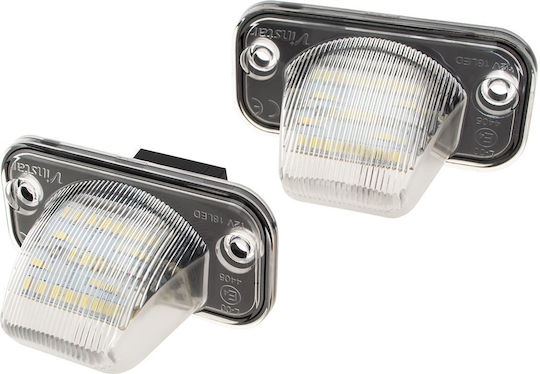 Vw T4 90-03 Led License Plate Lighting Lamps 2 Pcs Set