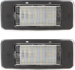 Opel Astra Iv J Kombi Zafira C Led License Plate Lights 2 Pcs Set