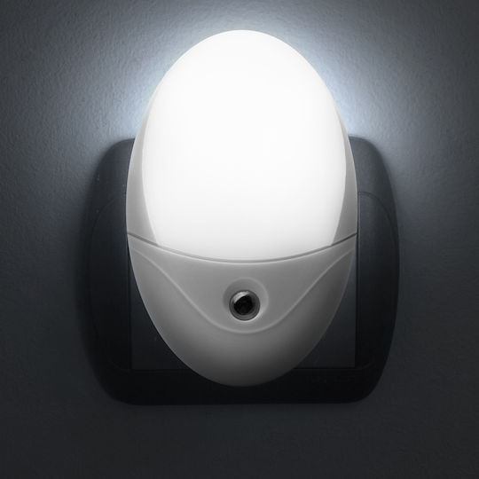 Led Night Light Light Sensor 0.5w 240v Auto On Off Cool White