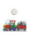 Flippy Christmas Window Decoration Train Leds 26 Cm Warm White
