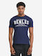 Tricou Sport Albastru Marin/Ecru