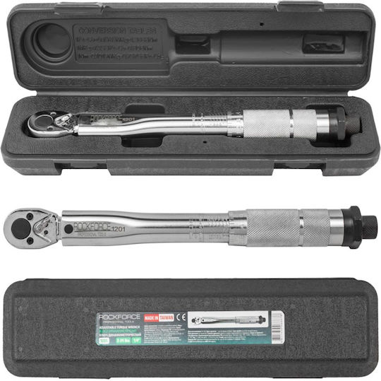 Rockforce Drehmomentschlüssel Antriebsgröße 1/4" Ropís 2-24 Nm