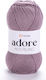 Adore Yarnart 344 Plum Knitting Yarn Anti Pilli...