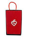 925 Silver Pendant Jolie Silver Women Mother In Heart Design Cubic Zirconia Stones 1.25 G 2 X 1 Cm Silver