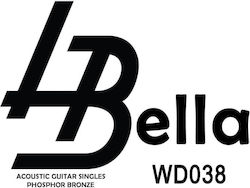 La Bella WD038 Μονή Χορδή Bronze