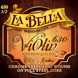 La Bella Flat Wound Μονή Χορδή Chrome La Bella Flat Wound Μονή Χορδή Chrome
