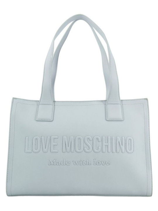 Moschino Women's Light Blue Handbag