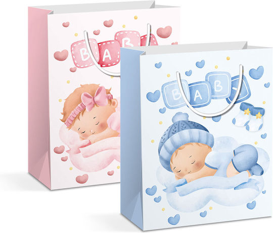 Alista Home Хартияна Чанта за Подарък 26.5x33x12.7см 12 Бройки