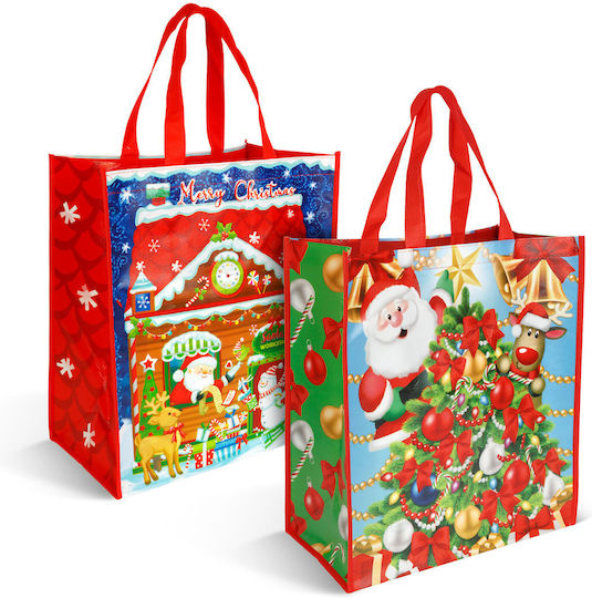 Alista Home Geantă Roșie Pentru Cadou De Crăciun 39x18x35cm