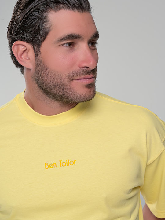 Ben Tailor One T-shirt Κιτρινο