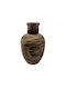 keleman Decorative Wooden Brown Vase Y30cm
