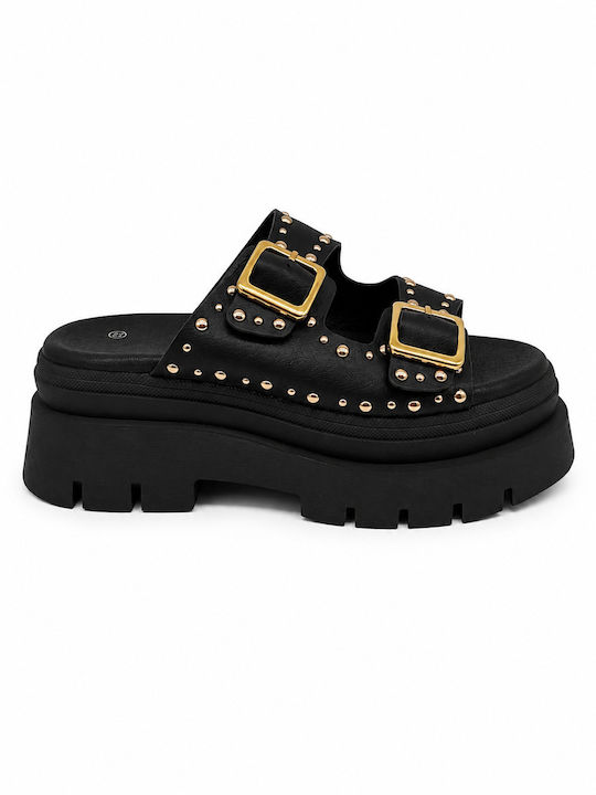 Alta Moda Σανδάλια Μαύρα