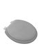 SteweHome Plastic White Toilet Seat