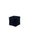 Πολυμορφικό Πουφ Σκαμπό Αδιάβροχο Navy Blue 40x40x40cm