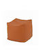 Multifunctional Bean Bag Chair Stool Brown 45x45x45cm
