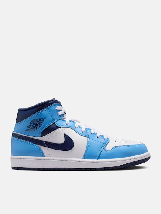 Jordan Air Jordan 1 Mid Men's Boots Blue