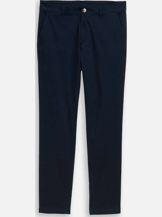 Tom Tailor Παντελόνι Chino σε Slim Εφαρμογή Μπλε
