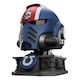 Ultramarines Lieutenant Titus Helmet Replica 1/1 Display Stand 44 Cm