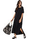 Καλοκαιρινό Maxi Φόρεμα Black