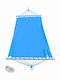 SteweHome Hamac Dublu Material Textil Albastru 120x140cm