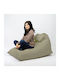 Fotolii Puf Bolster Impermeabil Bej 130x100x80cm