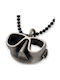 Men's Pendant Mask Diving Handmade Silver 925 Chain Roll 55cm