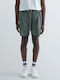 Men's Swim Shorts Green with Patterns
