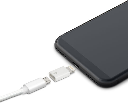 Адаптер Lightning Към Micro USB Iphone Бързо Зареждане 5a Съвместим С Iphone Ipad