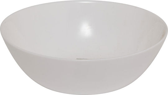 Salatschüssel Glas Weiße 15,2x15,2x5,2cm