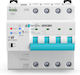 Ρυθμιζόμενη Προστασία Mcb Tongou Toqcb2-jwt-4c63 3phase-wifi-mcb:0-63a