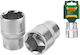 Hexagon Socket 1/2" 12mm Jadever Jdsc1212