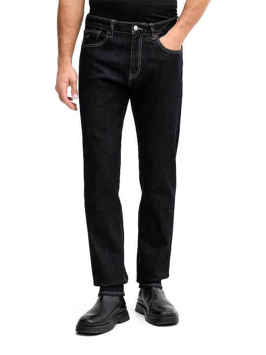 Armani Exchange Ανδρικό Παντελόνι Τζιν Straight Μπλε