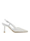 Pantofi Cu Toc Albi 1791071+alb
