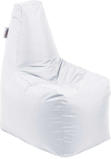 Sitzsack Weiß 50x40x55cm