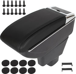 Suzuki Sx4 2006 Armrest Storage Black Eco-leather + Installation Kit