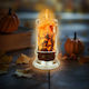 Halloween LED Kerzen Dekoration Fledermaus Orange LED 3 X LR1130 5 X 5 X 10 cm