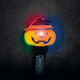 Halloween Led Pumpkin Lamp Portable Rgb Light Decoration Batteries Flashing Light Effect