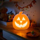 Decor Halloween Led Dovleac Rgb Led 8.5x9x4 Cm Alimentat Cu Baterii Pornit Oprit Portabil