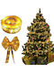 Alista Home Christmas Illuminated White Ribbon