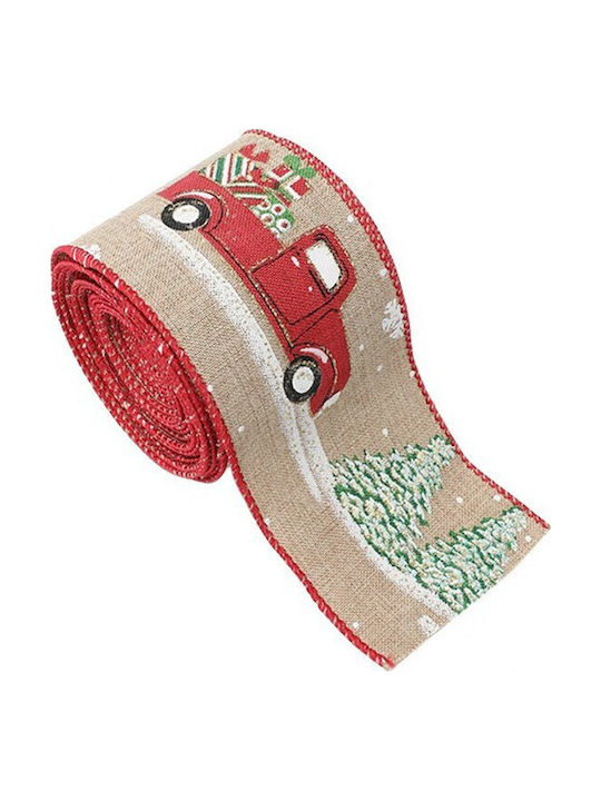Alista Home Panglică Textilă Roșie De Crăciun 200x6.3cm