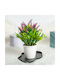 Dekorative Künstliche Lavendel Pflanze 20 Cm In Topfpflanze Realistisches Design Home Office Dekor