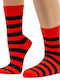 The Bus Orange Socks
