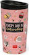 Sushi Cat Thermos Glass Stainless Steel / Plastic 275ml Legami