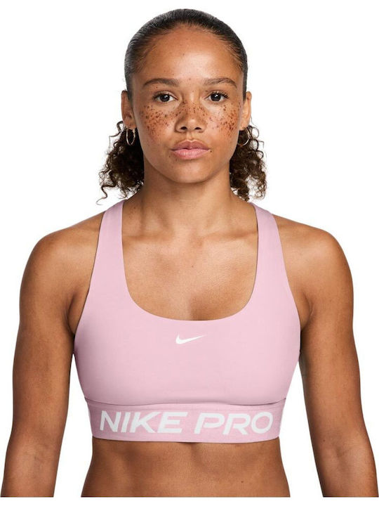 Nike Dri-Fit Pro Women's Athletic Sports Bra Pink